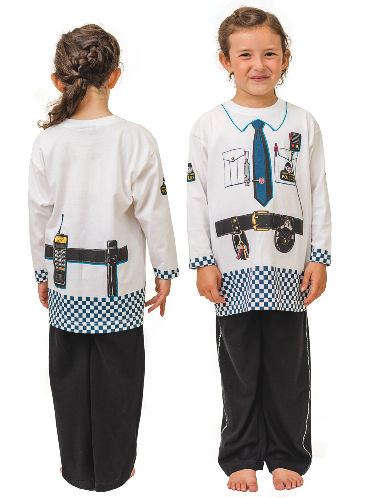 British Police Pyjamas Home wear