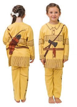 American Native Indian Costume Pajamas